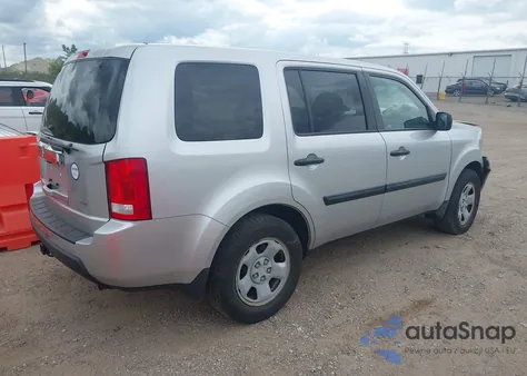 2011 Honda Pilot Lx из США, поврежденный, VIN 5FNYF3H25BB035873